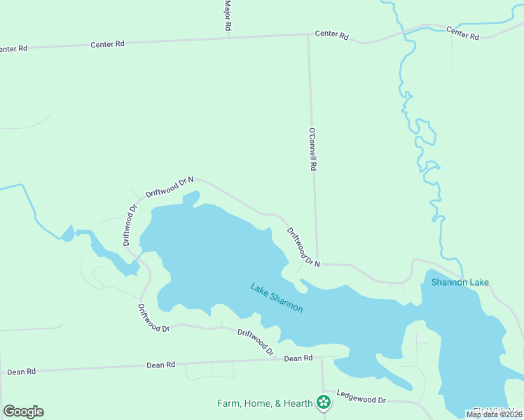 map of restaurants, bars, coffee shops, grocery stores, and more near 7468 Driftwood Drive North in Fenton