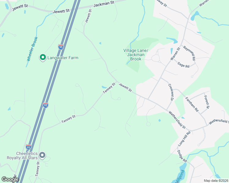 map of restaurants, bars, coffee shops, grocery stores, and more near 165 Jewett Street in Georgetown