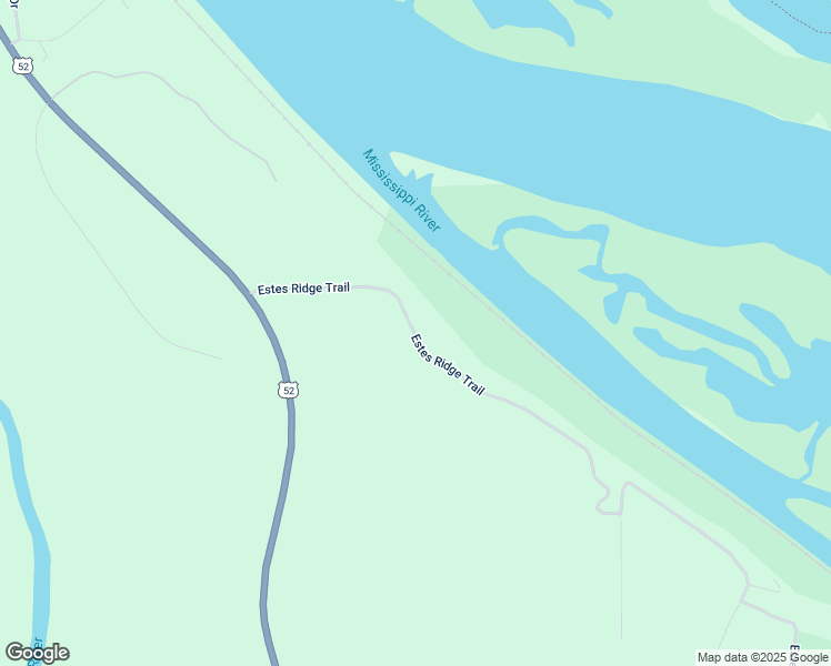 map of restaurants, bars, coffee shops, grocery stores, and more near 322 Estes Ridge Trail in Guttenberg