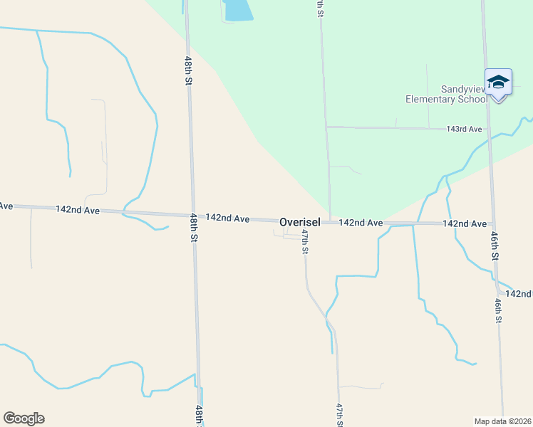 map of restaurants, bars, coffee shops, grocery stores, and more near 4739 142nd Avenue in Holland