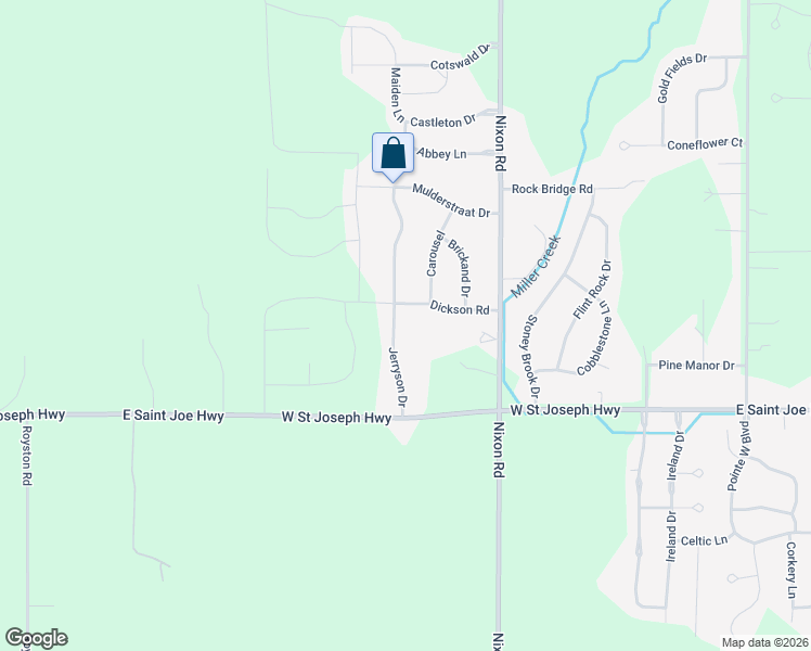 map of restaurants, bars, coffee shops, grocery stores, and more near 11186 Jerryson Drive in Grand Ledge
