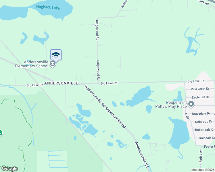 map of restaurants, bars, coffee shops, grocery stores, and more near 10023 Big Lake Road in Clarkston