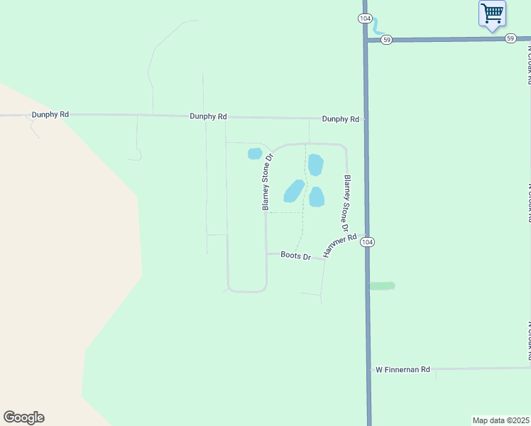 map of restaurants, bars, coffee shops, grocery stores, and more near Blarney Stone Drive in Albany