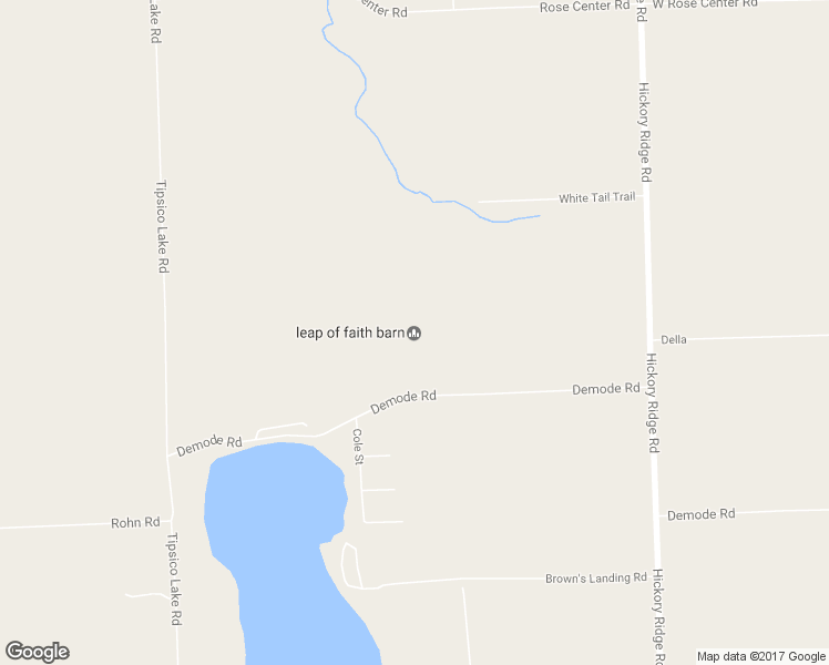 map of restaurants, bars, coffee shops, grocery stores, and more near 3940 Demode Road in Holly