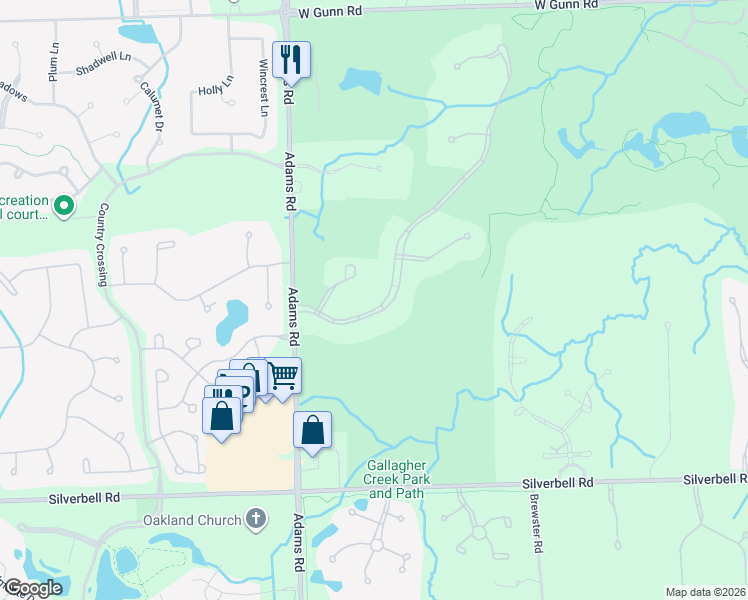 map of restaurants, bars, coffee shops, grocery stores, and more near 4626 Theheights Boulevard in Rochester