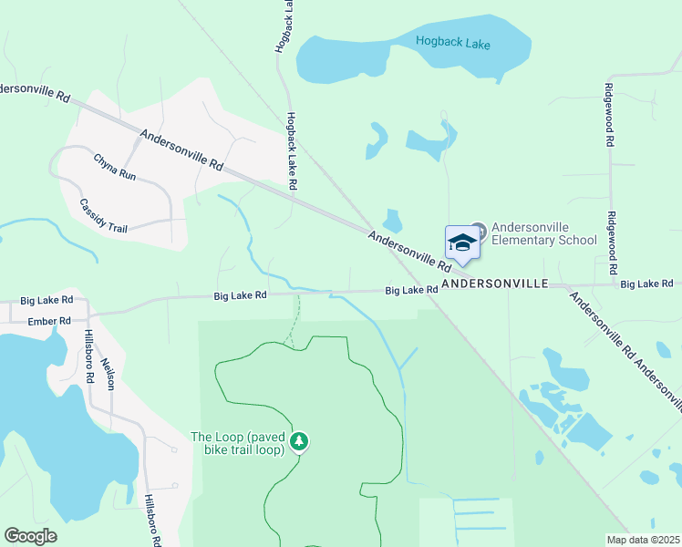 map of restaurants, bars, coffee shops, grocery stores, and more near 10610 Big Lake Road in Oakland County