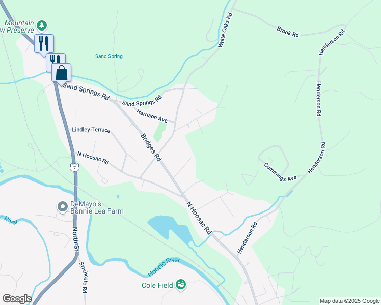 map of restaurants, bars, coffee shops, grocery stores, and more near 23-63 Charles Street in Williamstown