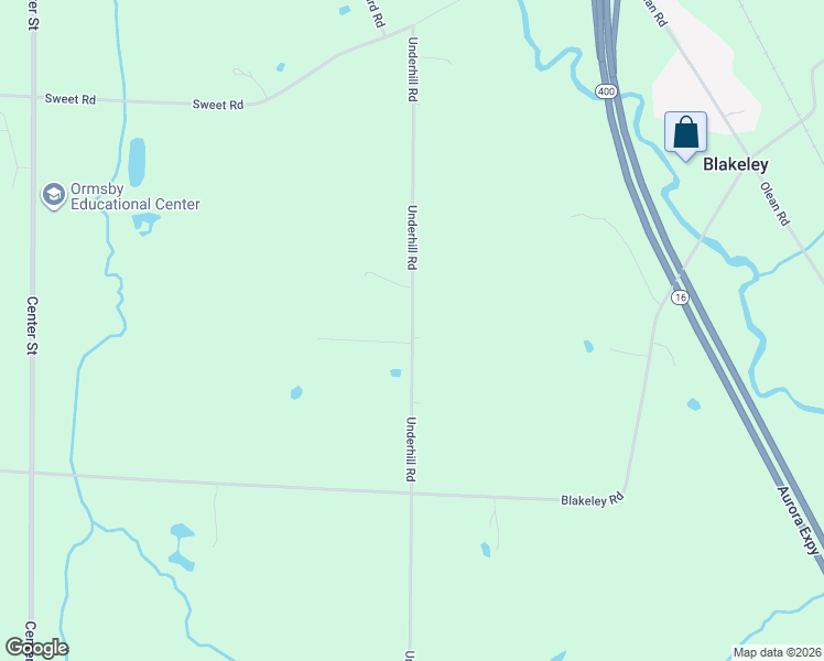 map of restaurants, bars, coffee shops, grocery stores, and more near 1114 Underhill Road in East Aurora