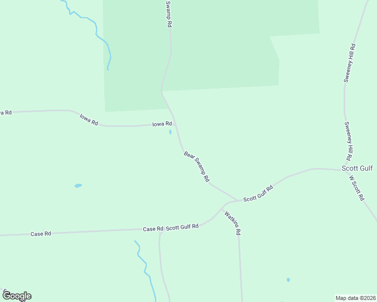 map of restaurants, bars, coffee shops, grocery stores, and more near 2366 Bear Swamp Road in Sempronius
