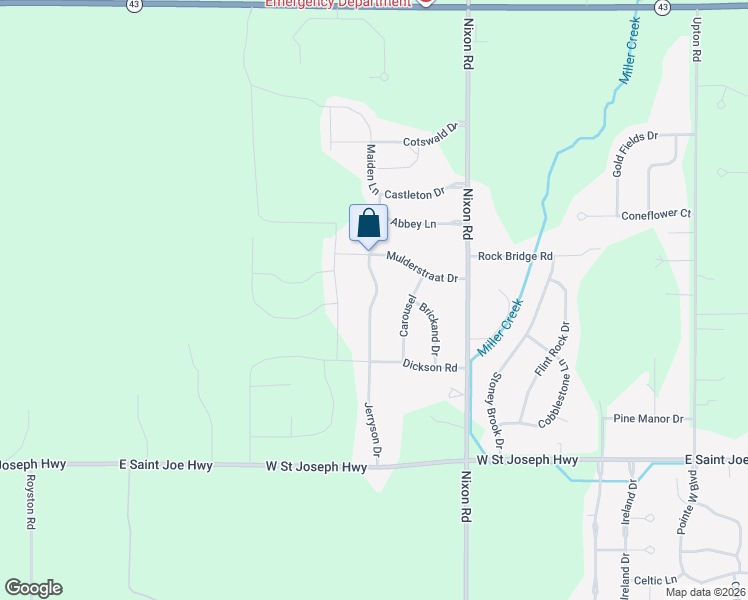 map of restaurants, bars, coffee shops, grocery stores, and more near 11186 Jerryson Drive in Grand Ledge