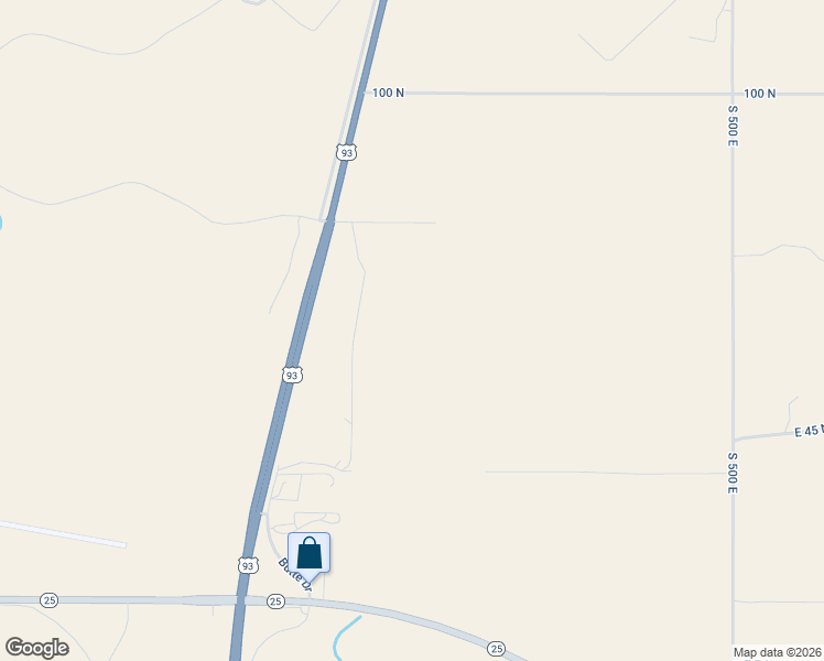 map of restaurants, bars, coffee shops, grocery stores, and more near 56 Technology Lane in Jerome