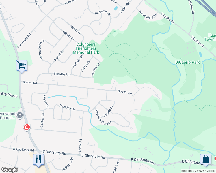 map of restaurants, bars, coffee shops, grocery stores, and more near 3131 Spawn Road in Schenectady