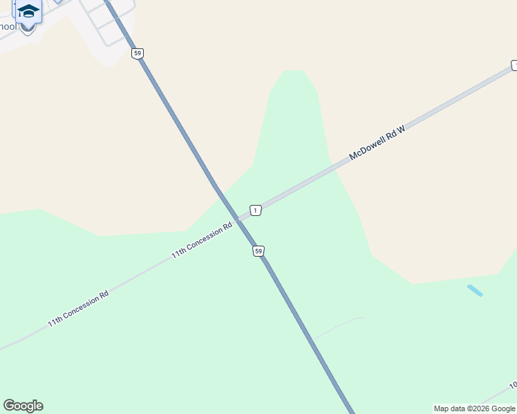 map of restaurants, bars, coffee shops, grocery stores, and more near 21 Norfolk 1 in Langton