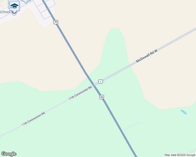 map of restaurants, bars, coffee shops, grocery stores, and more near 21 Norfolk 1 in Langton