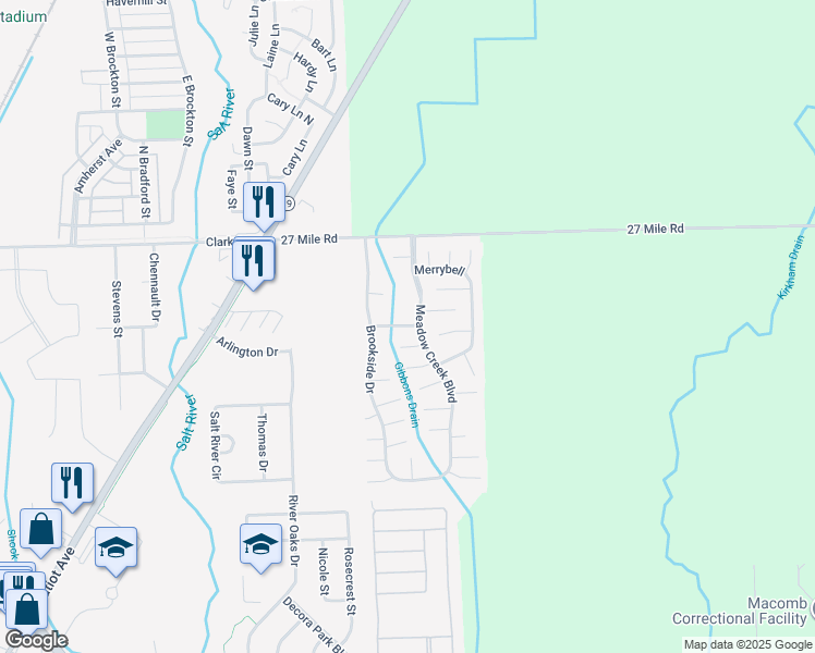 map of restaurants, bars, coffee shops, grocery stores, and more near 33100 Lilac Lane in New Haven