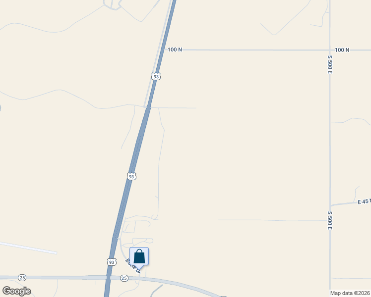 map of restaurants, bars, coffee shops, grocery stores, and more near 56 Technology Lane in Jerome