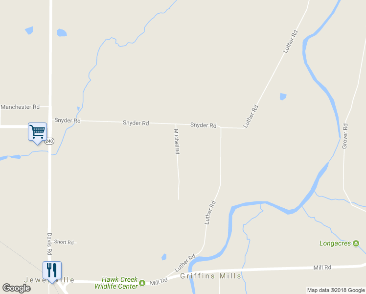 map of restaurants, bars, coffee shops, grocery stores, and more near 40 Mitchell Road in East Aurora