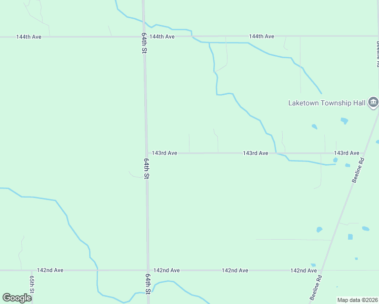 map of restaurants, bars, coffee shops, grocery stores, and more near 6352 143rd Avenue in Holland