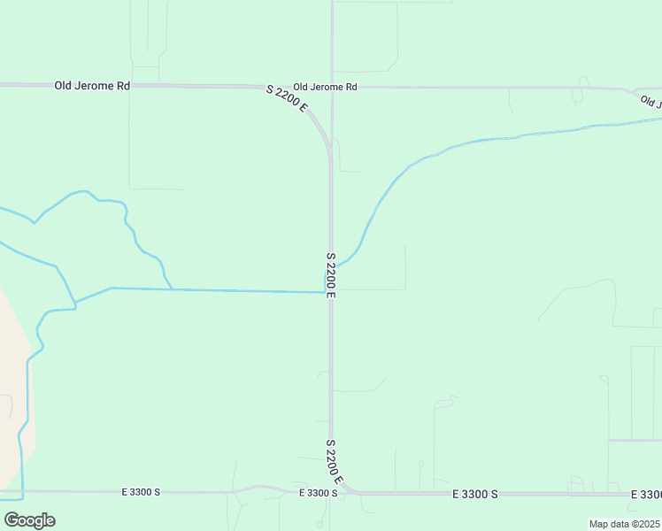 map of restaurants, bars, coffee shops, grocery stores, and more near 3244 South 2300 East in Jerome