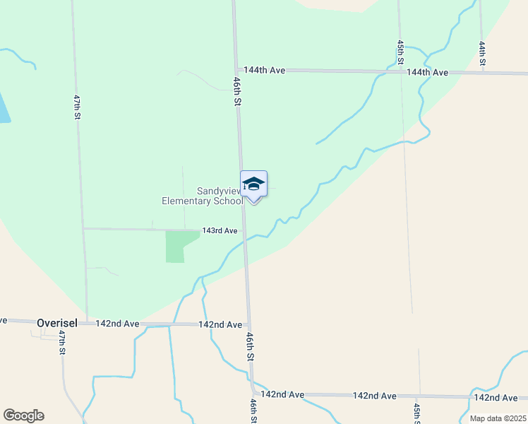 map of restaurants, bars, coffee shops, grocery stores, and more near 4317 46th Street in Holland