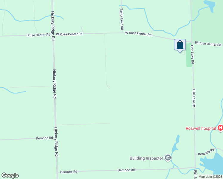 map of restaurants, bars, coffee shops, grocery stores, and more near 20151 Rose Bush Lane in Holly