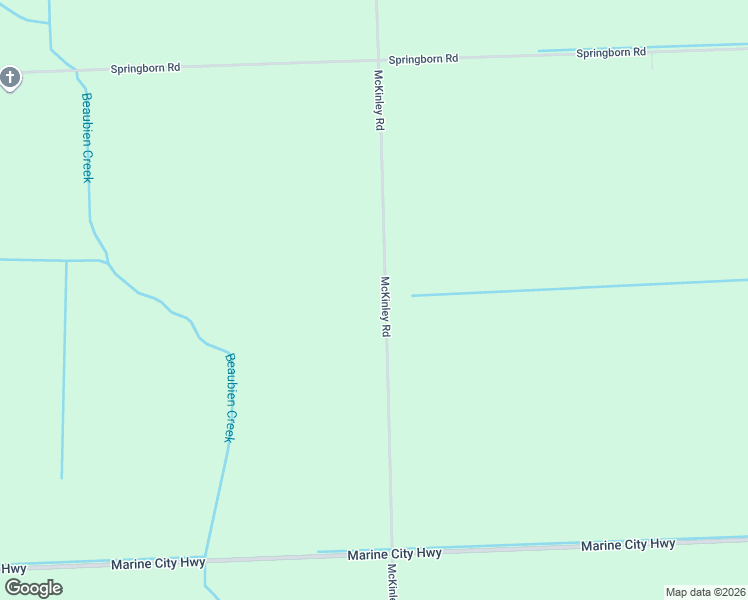 map of restaurants, bars, coffee shops, grocery stores, and more near 5770 McKinley Road in St. Clair County