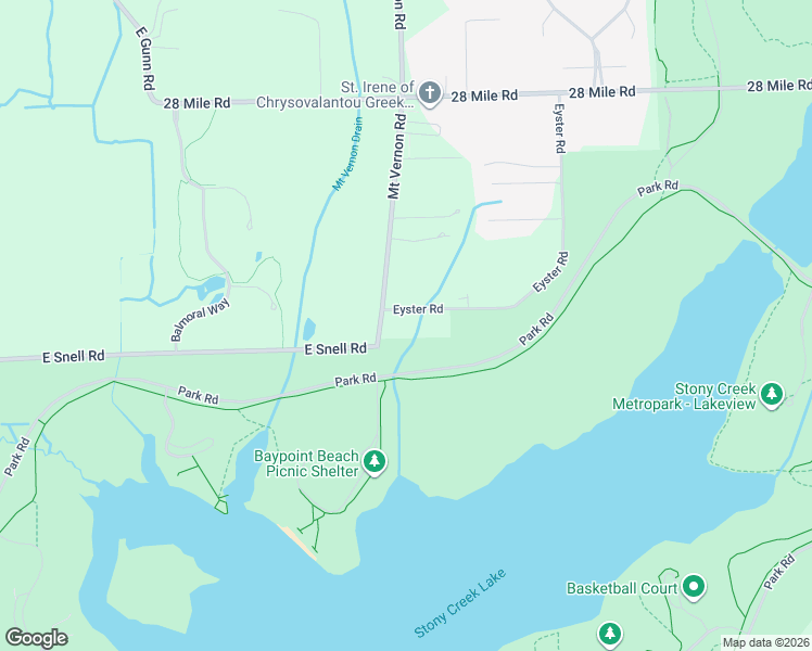 map of restaurants, bars, coffee shops, grocery stores, and more near 60220 Eyster Rd in Rochester