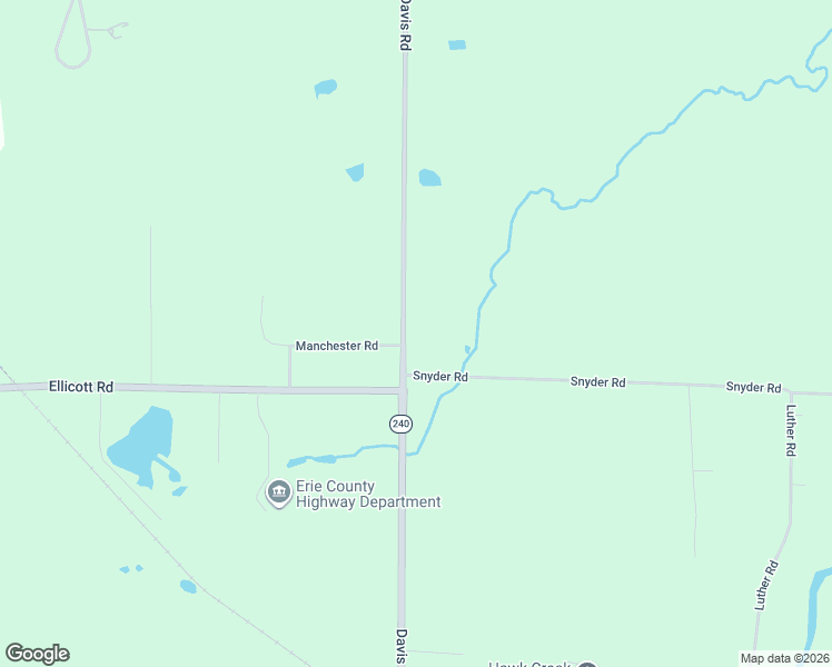 map of restaurants, bars, coffee shops, grocery stores, and more near 952 Davis Rd in East Aurora