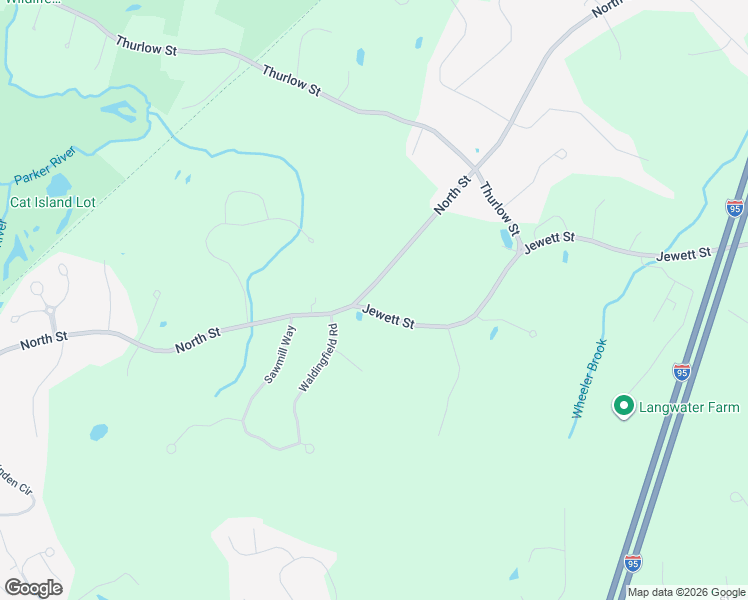 map of restaurants, bars, coffee shops, grocery stores, and more near 4 Jewett Street in Georgetown