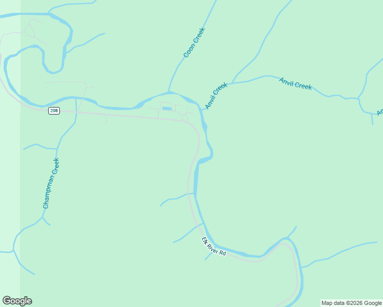 map of restaurants, bars, coffee shops, grocery stores, and more near 95172 Elk River Road in Port Orford