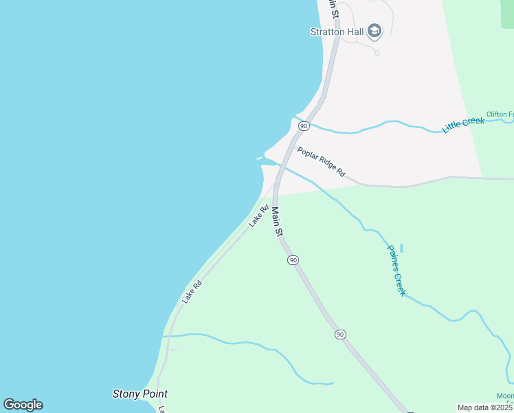 map of restaurants, bars, coffee shops, grocery stores, and more near 2445 Sunset Beach Drive in Ledyard