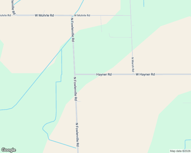 map of restaurants, bars, coffee shops, grocery stores, and more near 7850 Hayner Road in Fowlerville