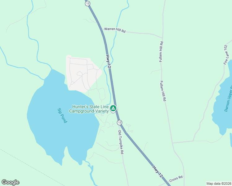 map of restaurants, bars, coffee shops, grocery stores, and more near 833 Highway 12 in Fitzwilliam