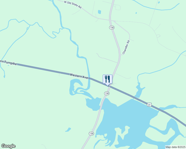 map of restaurants, bars, coffee shops, grocery stores, and more near 4379 Western Turnpike in Altamont