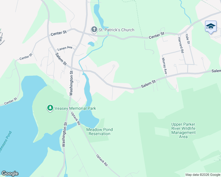 map of restaurants, bars, coffee shops, grocery stores, and more near 2 Stevenson Way in Groveland