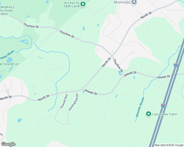 map of restaurants, bars, coffee shops, grocery stores, and more near 340 North Street in Georgetown