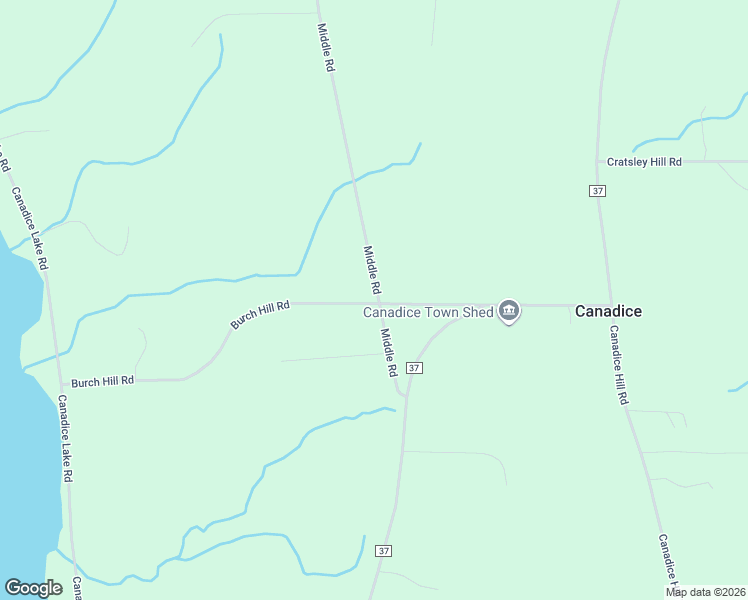 map of restaurants, bars, coffee shops, grocery stores, and more near 5912 Middle Road in Springwater