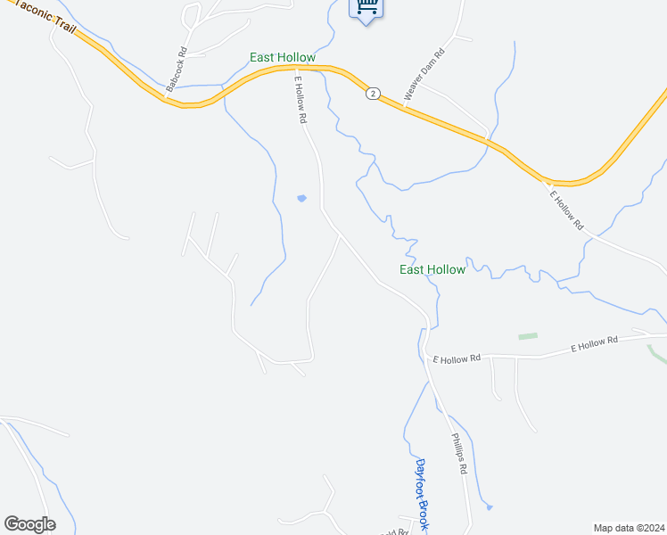 map of restaurants, bars, coffee shops, grocery stores, and more near 347 East Hollow Road in Petersburg