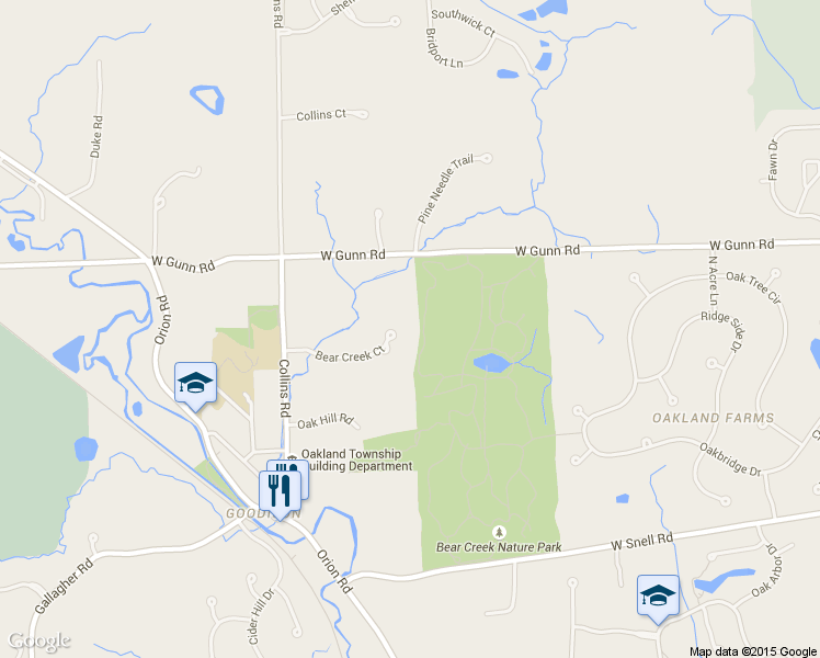 map of restaurants, bars, coffee shops, grocery stores, and more near 930 Bear Creek Ct in Rochester