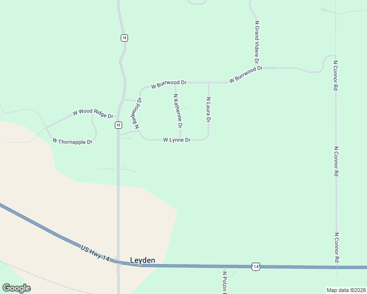 map of restaurants, bars, coffee shops, grocery stores, and more near 6233 W Lynne Dr in Janesville