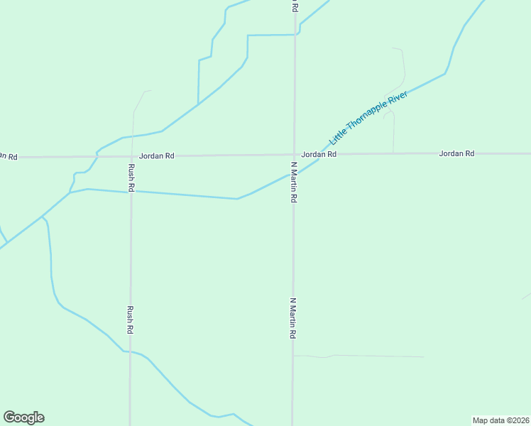 map of restaurants, bars, coffee shops, grocery stores, and more near 5863 North Martin Road in Woodland