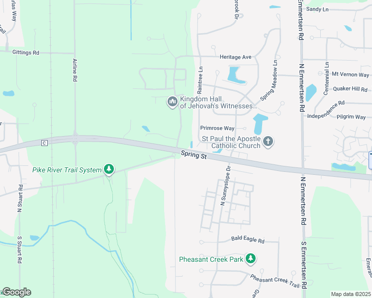 map of restaurants, bars, coffee shops, grocery stores, and more near 1527 Summerset Drive in Mount Pleasant