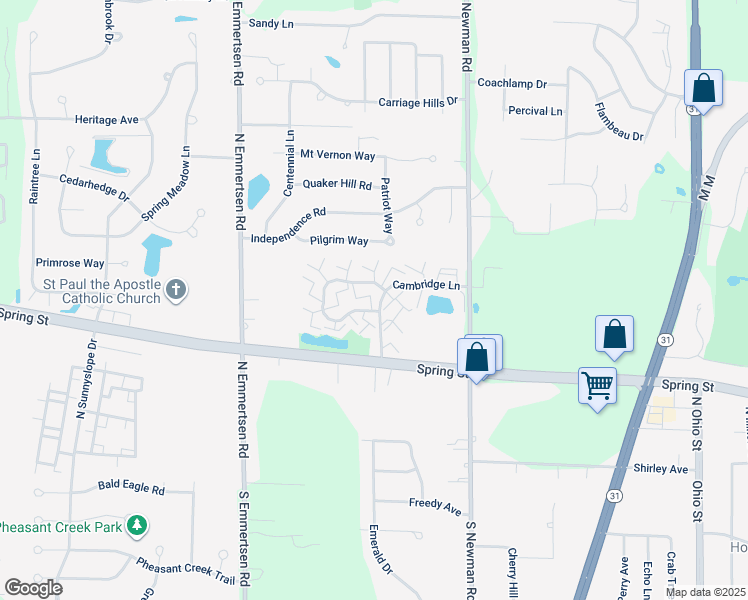 map of restaurants, bars, coffee shops, grocery stores, and more near 1412 Windsor Way in Mount Pleasant