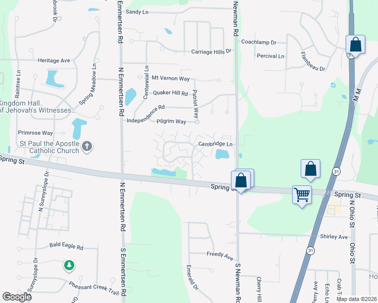 map of restaurants, bars, coffee shops, grocery stores, and more near 1412 Windsor Way in Mount Pleasant