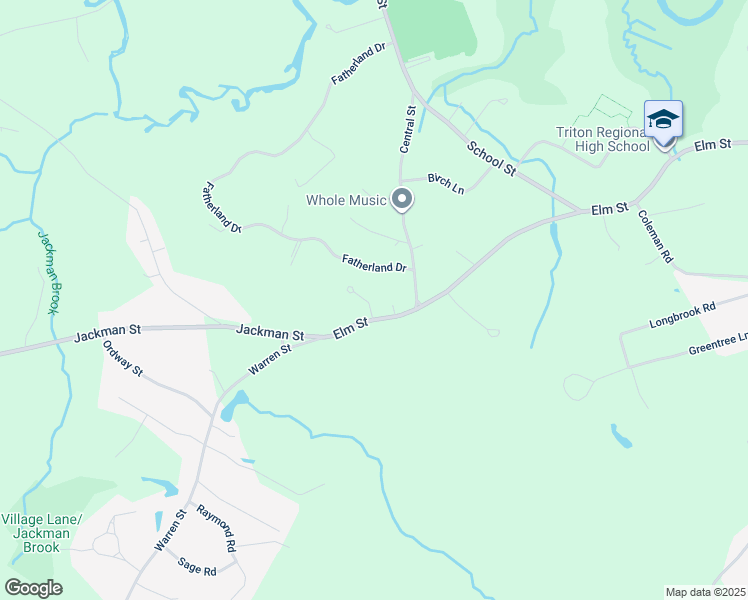 map of restaurants, bars, coffee shops, grocery stores, and more near 6 Colby Lane in Newbury