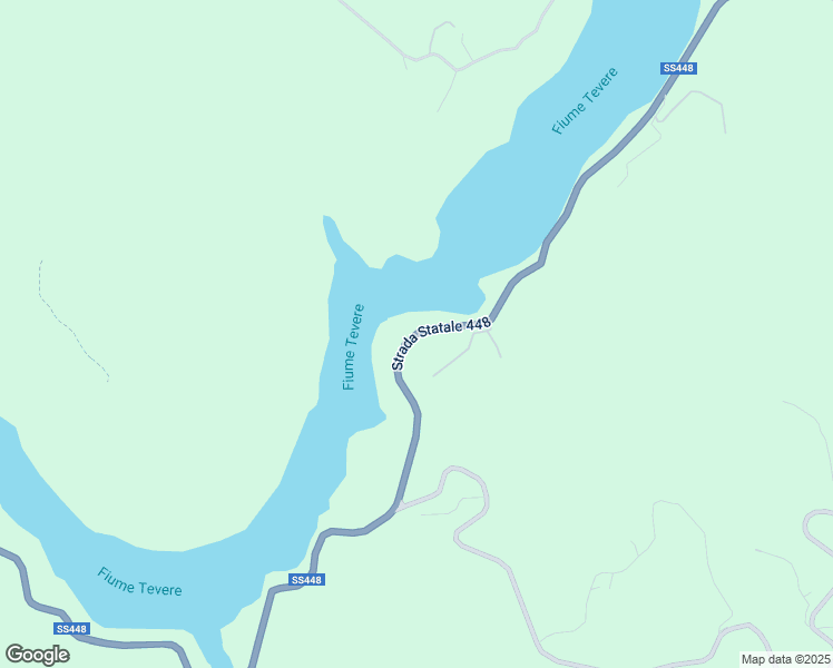 map of restaurants, bars, coffee shops, grocery stores, and more near Strada Statale 448 in Provincia di Perugia