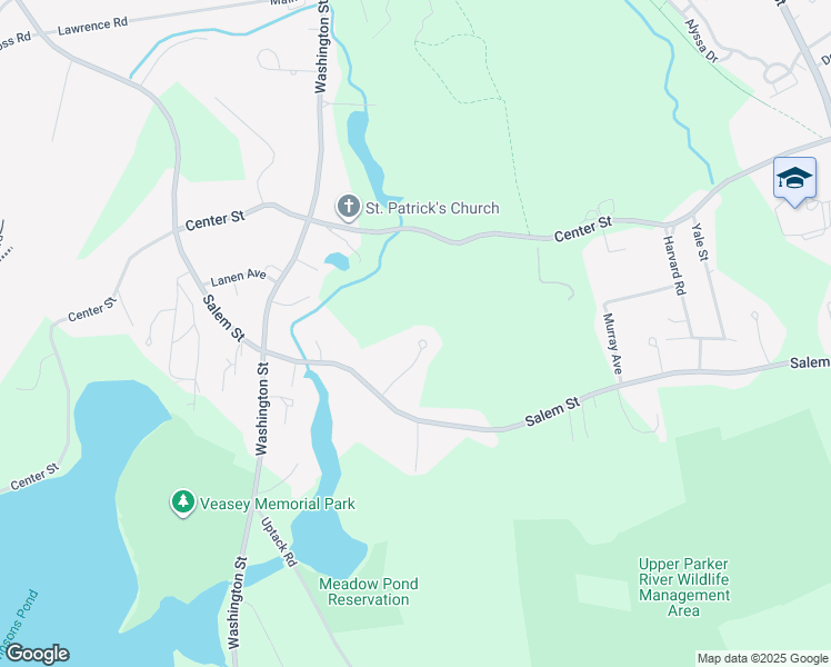 map of restaurants, bars, coffee shops, grocery stores, and more near 8 Pineau Avenue in Groveland