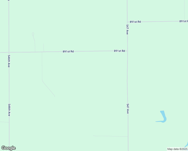 map of restaurants, bars, coffee shops, grocery stores, and more near 89093 547 Avenue in Crofton