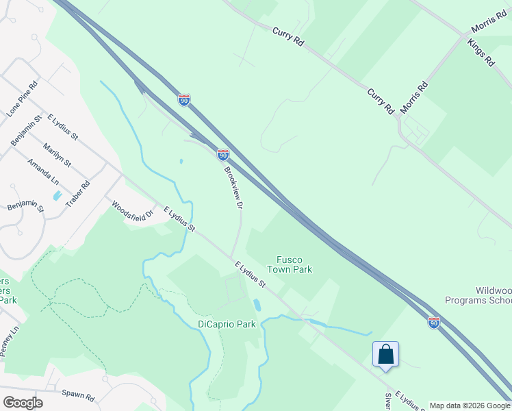 map of restaurants, bars, coffee shops, grocery stores, and more near 2 Torrin Lane in Schenectady