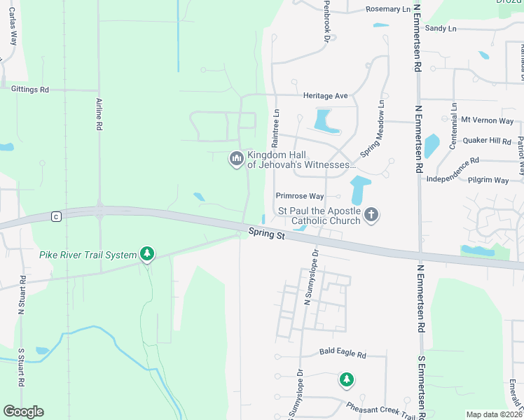 map of restaurants, bars, coffee shops, grocery stores, and more near 1527 Summerset Drive in Mount Pleasant